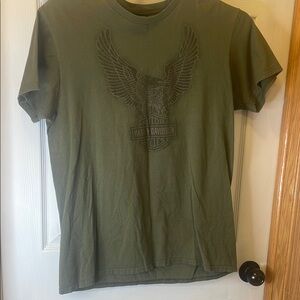 Harley-Davidson Green Short Sleeve Tee